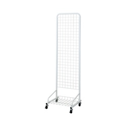 スキマ　ネット什器　幅４５０　ホワイト