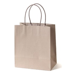 紙手提袋 STカラーズ グレージュ パックタケヤマ