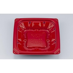 どんぶり容器 CBFもり重17-17 朱本体 シーピー化成