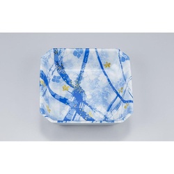 発泡トレー V-惣菜25深 よつば青 シーピー化成