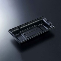 中央化学 どんぶり容器 CF あわせ箱 21-12 黒-BK 本体