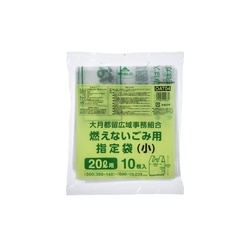 市町村ゴミ袋 大月都留広域指定 不燃20L (小) 手付10P ジャパックス