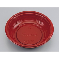 シーピー化成 どんぶり容器 BF丼内4 赤つづみ 本体 発泡