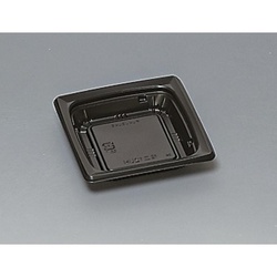 軽食容器 福皿12UH 黒 福助工業