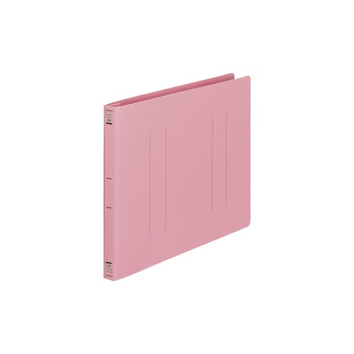 フラットファイル＜ＰＰ＞　Ａ４横　桃　１冊