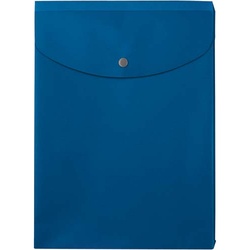 ポケット付エンベロープマチ付縦　ブルー１０冊