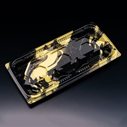 リスパック 刺身容器 バイオ 流派 盛25-12B いとど金 本体