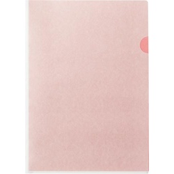 紙製クリアーホルダー　ピンク