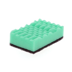 キクロン スポンジたわし キクロンA 袋入り グリーン 1個