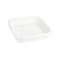 透明カップ エコロック K-300(切取タイプ)白 本体 酒井容器