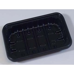 リスパック 発泡トレー PSトレー45B 黒