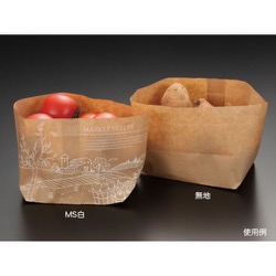 パックスタイル 青果用袋 SH舟底バッグ浅 無地 取手無