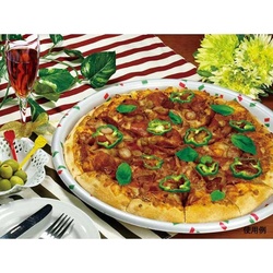 デンカポリマー ピザ容器 ST-370イタリアン 本体