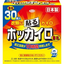 ホッカイロ　貼る　ミニ　３０個×４