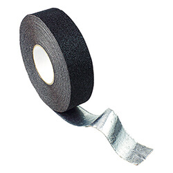 【廃番商品】滑り止めテープ50mm×18.3m　黒　【ＨＥＳＫＩＮＳ アンチスリップテープ Ｃｏｎｆｏｒｍａｂｌｅ ５０×１８．３ｍ 黒】