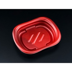 リスパック 惣菜容器 ホット ほんわか 16-13B ソワレレッド 本体