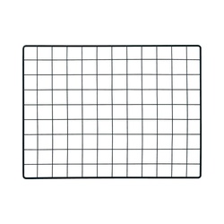 メッシュパネル　黒　６００×４５０