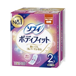 ソフィボディフィット　羽なし　２８枚×２Ｐ×１８