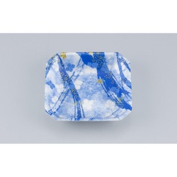 発泡トレー V-惣菜15 よつば青 シーピー化成