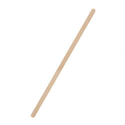 【廃番商品】HEIKO 木製マドラー 160mm 未晒紙完封(個包装) 1袋100本