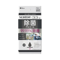 スコッティウェットティシュー　除菌アルコール×６