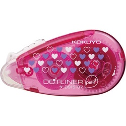 ドットライナープチ＋　強粘着　使い切り　ハート