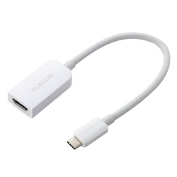 ＵＳＢ−Ｃ　ｔｏ　ＨＤＭＩ　変換アダプタ　白