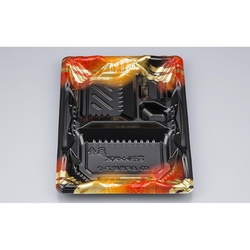 シーピー化成 弁当容器 BF恵味7-2 天舞赤 本体(N)