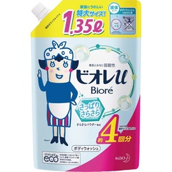 ビオレｕ　さっぱりさらさら詰替１．３５Ｌ×６