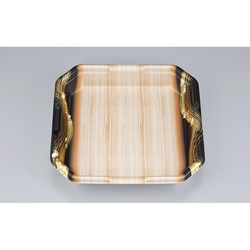 発泡トレー L-カク2 筆木目 シーピー化成