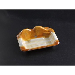 リスパック 刺身容器 うたげ 10B 晴もく茶 本体