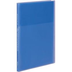 クリアーファイルスムーズイン２０Ｐ　透明青　１０冊