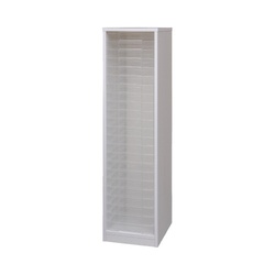 木製フロアケース　浅２３段