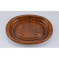 テイクアウト容器 TNハピプレ64浅 ペトラ茶本体 シーピー化成