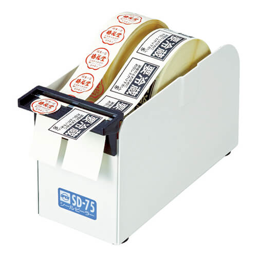 【廃番商品】テープカッター　スチール紙管用　1インチ　【ＯＰ シールピーラー 白】