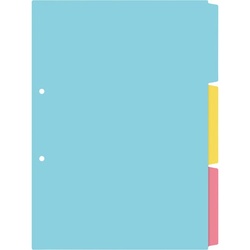 インデックスシート　Ａ４Ｓ　２穴用　３山