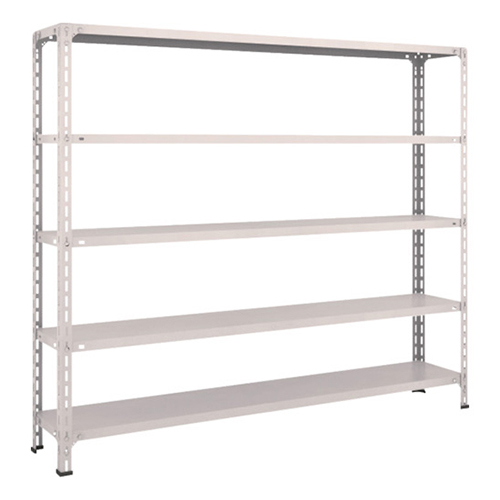 ＴＲＵＳＣＯ スチールラック 軽量棚開放型 1800×300×1500mm 5段 ネオグレー 56V15