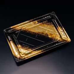 リスパック 寿司容器 バイオPS 美枠寿司 2-4B しょうえい金 本体