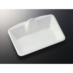 中央化学 刺身容器 ブリッジトレー 25 白