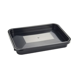 透明カップ セーフティ付 KVL-7S 黒 本体 酒井容器