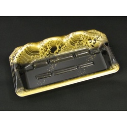 リスパック 刺身容器 うたげ 35B おきなみ金 本体