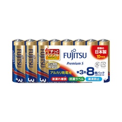 アルカリ乾電池　ＰｒｅｍｉｕｍＳ　単３　８本パック