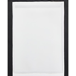 クリヤーホルダーチャックタイプ　マチ付乳白１００枚