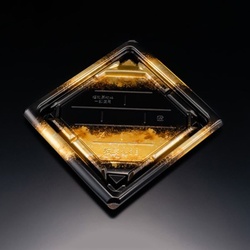 リスパック 寿司容器 バイオ板長 3-3B しょうえい金 本体