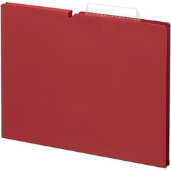 個別フォルダー＜ＮＥＯＳ＞Ａ４　１５ｍｍ赤　１０冊