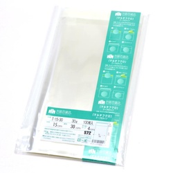 テープ有 OPP袋 32-7339 マルチフクロ T-15-30 100枚入 ササガワ
