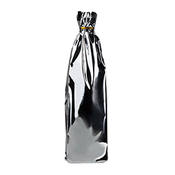 アルミ遮光袋 中瓶用(シルバー)　