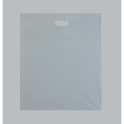 ポリ手提げ LDアームバッグ グレー(大) 福助工業