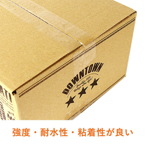 OPPテープ 幅48mm×100m巻（中・重梱包用／0.065mm厚） | ダンボール