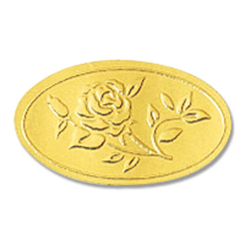 ギフトシール ローズエリプス ２０４片